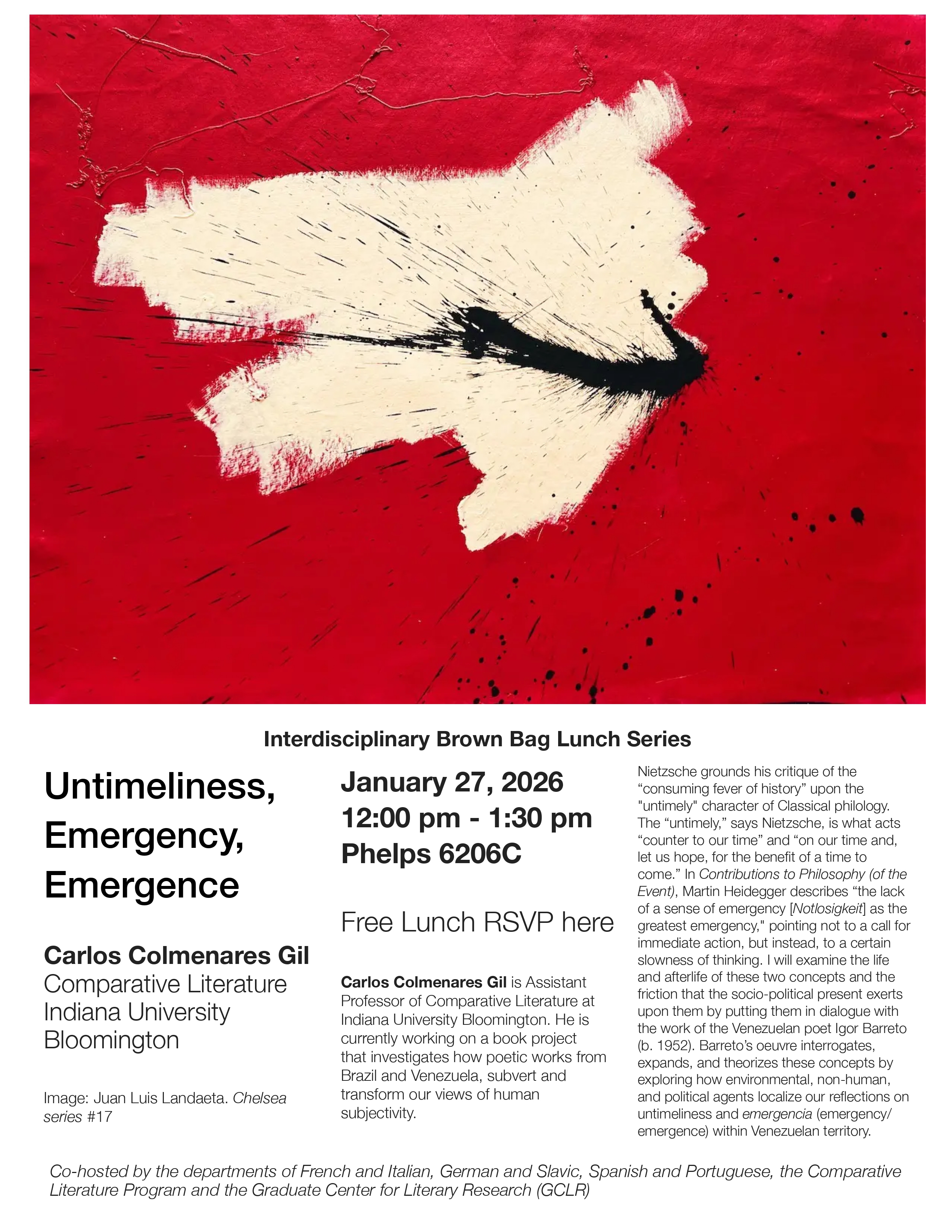 Flyer Untimeliness, Emergency, Emergence