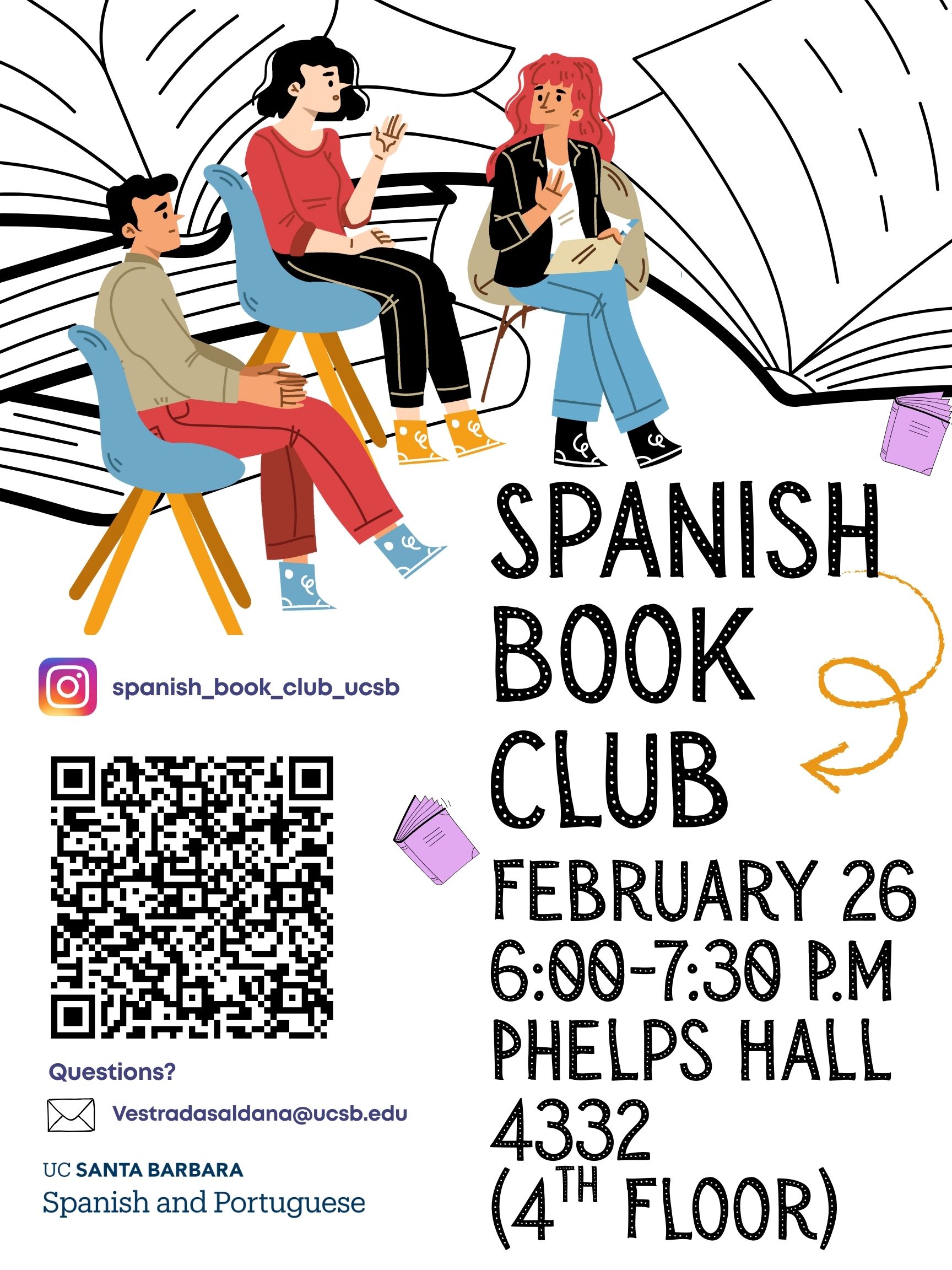 Spanish Book Club Flyer